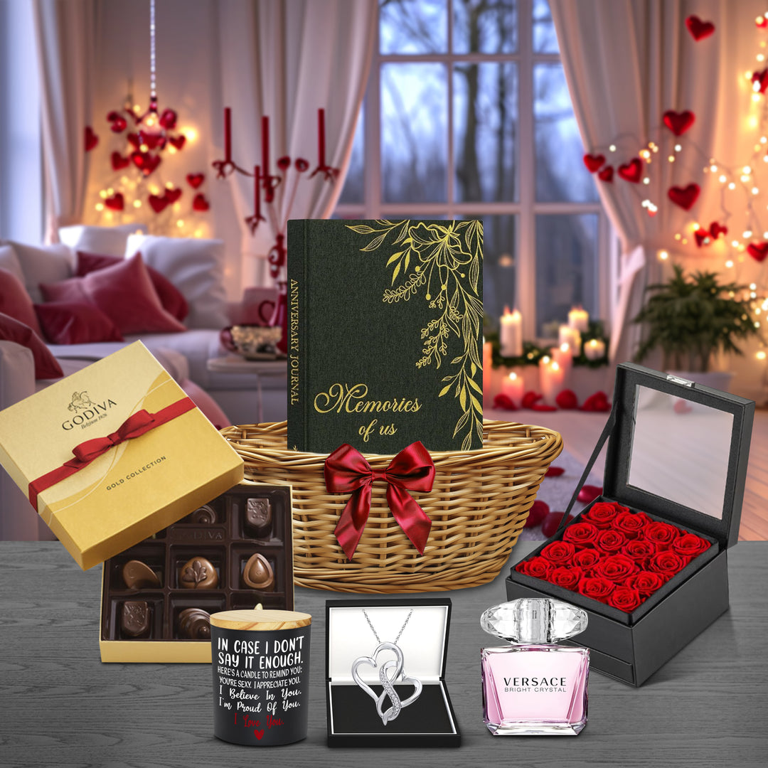 Luxury Anniversary Basket