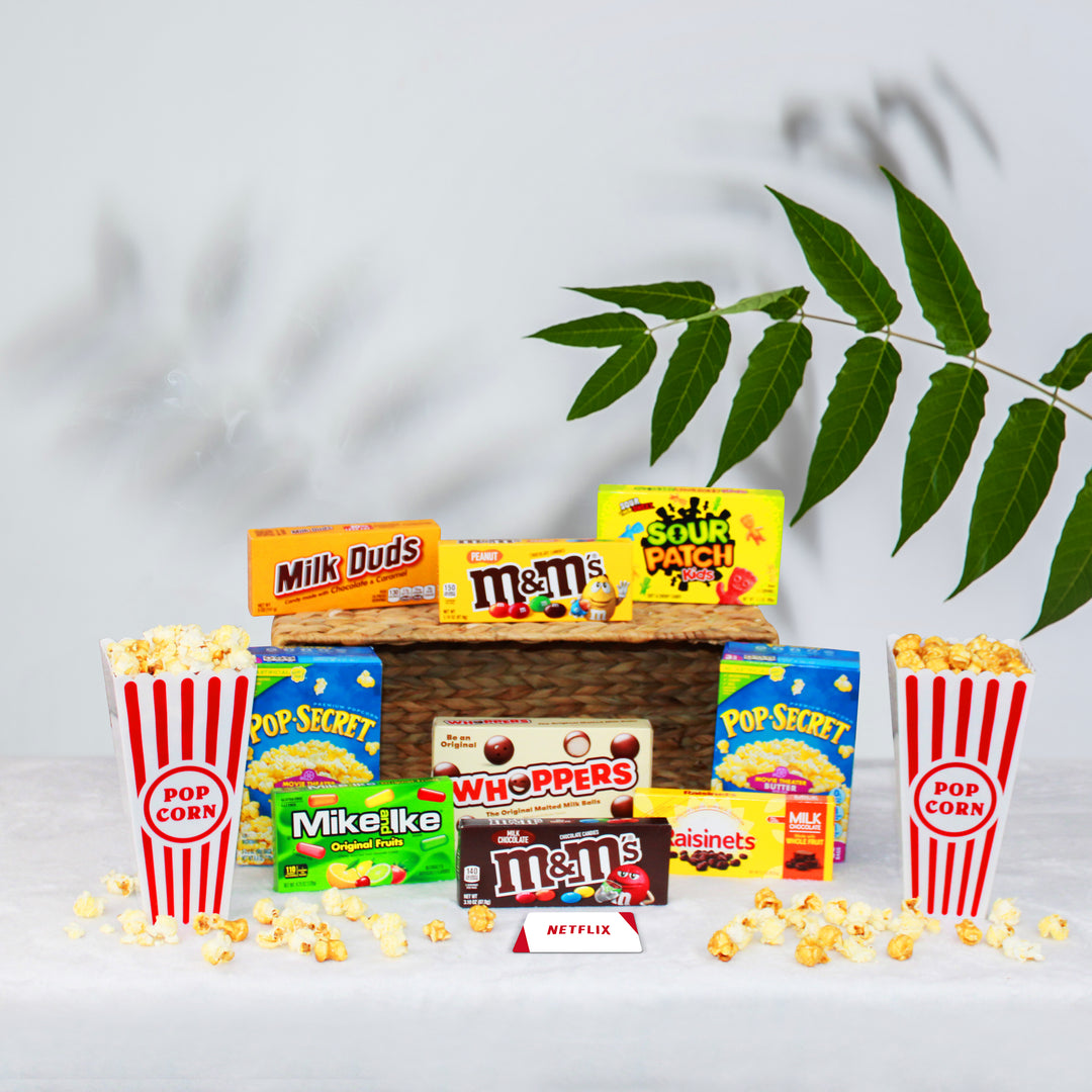 Movie Night Basket