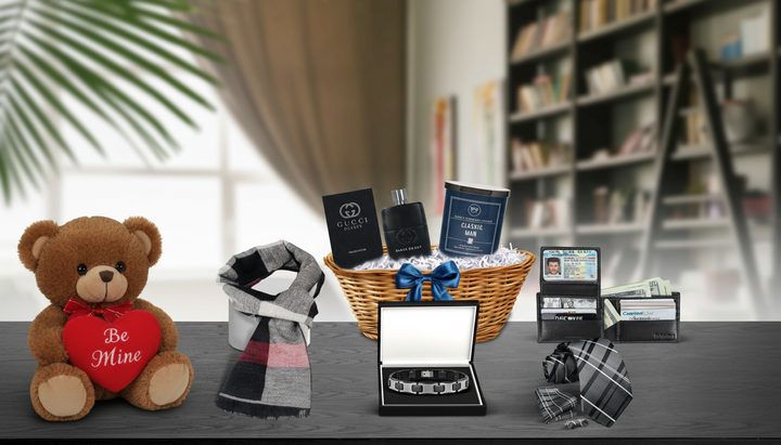Gentleman's Valentine Basket